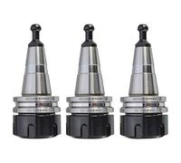 3 PZ Metallo ISO30 ER32 50 Balance Mandrino Pinza G2.5 24000rpm CNC Toolholder Drill Mandrino