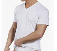 3 Pz Navigare Maglia Intima Uomo Cotone Caldo Interlook Mezza Manica Scollo V
