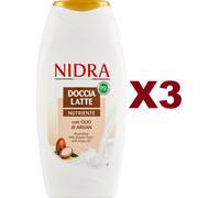 3 PZ NIDRA DOCCIA LATTE NUTRIENTE CON OLIO DI ARGAN 250ML