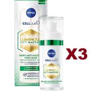 3 PZ NIVEA CELLULAR LUMINOUS 630 SIERO ANTI MACCHIE POST ACNE 30ML
