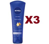 3 PZ NIVEA CREMA MANI NUTRIENTE 100ML PELLE SECCA OLIO DI MANDORLA BURRO KARITè