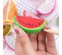 3 PZ Novità Frutta Riutilizzabile Plastica Temperamatite Cutter Matita Coltello Materiale Scolastico di CancelleriaUn design semplice e raffinato