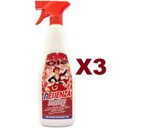 3 PZ OLE' RESSENZA RUBY PROFUMA DEODORA IGIENIZZA DETERGE SPOLVERA SPRAY 750ML