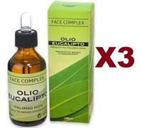 3 PZ OLIO ESSENZIALE DI EUCALIPTO 100ML ALLEVIA NASO E GOLA FAVORISCE IL RESPIRO