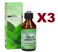 3 PZ OLIO ESSENZIALE DI MENTA 100ML RINFRESCANTE E ANESTETICO CONTRO PRURITO