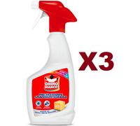 Omino Bianco - Smacchia e Sgrassa 2 in 1, Pre-Trattante Spray 500ML X 3 PEZZI