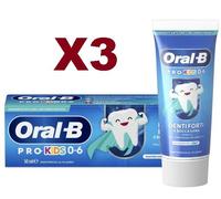 3 PZ ORAL B DENTIFRICIO PRO KIDS 0 - 6 ANNI 50ML DENTI FORTI BOCCA SANA