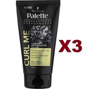 3 PZ PALETTE CURL ME CREMA DEFINIZIONE 2X USI CAPELLI MOSSI E RICCI 150ML