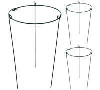 3 pz Pali da giardino Pali di supporto per piante Gabbie di peonia Piante