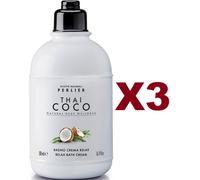 3 PZ PERLIER THAI COCO BAGNO CREMA RELAX NATURAL BODY WELLNESS 500ML