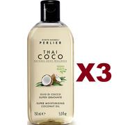 3 PZ PERLIER THAI COCO OLIO DI COCCO SUPER IDRATANTE 150ML CORPO BODY