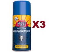 3 PZ PREP SCHIUMA DA BARBA DERMOPROTETTIVA PROFUMO CLASSICO 300ML