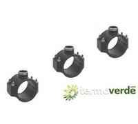 3 pz Presa a staffa con rinforzo Irritec 105 Ø90 x 1"½ PN10