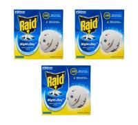 RAID NIGHT & DAY DIFFUSORE + RICARICA ZANZARE COMUNI, ZANZARE TIGRE E MOSCHE 1PZ