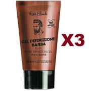 3 PZ RENEE BLANCHE GEL DEFINIZIONE BARBA 125ML BEARD DEFINITION GEL SENZA ALCOOL