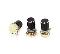 3 Pz Resistori Variabili B10K 10K Ohm 13mm Albero Rotante Potenziometri Lineari Potenziometro Pot AMNzOgOdL