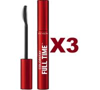 3 PZ REVLON MASCARA COLORSTAY FULL TIME CON MICROFIBRE DI GIRASOLE