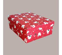 3 Pz Scatola Baule+Coperchio Carta Mickey's Disney 340x250H120