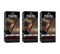 3 pz Schwarzkopf Palette colorazione permanente capelli Tinta 6-8 Biondo scuro