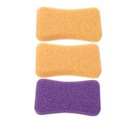 3 Pz Scrub Ai Piedi Pietra Pomice Naturale Pomice Per i Piedi Dispositivo Di Rimozione Della Raspa Del Piede Pomi Naturali Lima Per Piedi in Metallo File Del Piede Trucco Mais