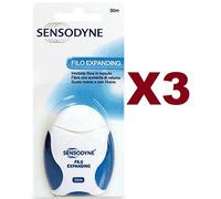 Sensodyne Filo Interdentale Cerato con Fluoro Gusto Menta Fresca 30m