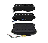 3 Pz/set Alnico 5 Humbucker Pickup Amp sfalsato Single Coil Pickup Nero Per SSH HSS Parti di Chitarra Elettrica pickup chitarra elettrica