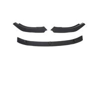 3 pz/set Auto Paraurti Anteriore Lip Spoiler Splitter Compatibile for Volkswagen Golf 6 GTI GTD 2010-2013(Carbon Fiber)