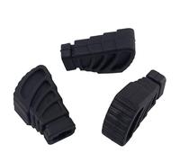 3 pz/set Componente Drum Kit Stand Mat Sostituzioni Treppiede Stand Gomma Creativo Sedia Piede Tamburo Sgabello Gamba Pad Pedale Tamburo