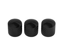 3 Pz/set Manopole per Chitarra Elettrica Manopole di Controllo Della Chitarra 6mm 0.25 "Solido Albero Rotante di Controllo Della Velocità Manopole