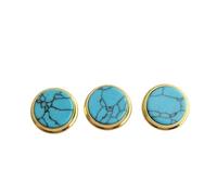 3 Pz/set Rame Tromba Bottoni Dito Valvola Tromba Tappo A Vite Coperchio Parti di Riparazione di Strumenti Musicali for Basso (Size : 1SET-05)