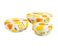 # 3 pz/set riutilizzabile cera d'api cibo e cibo riutilizzabile design fresco sostenibile involucri in cera d'api coperchio ciotola rifiuti panino biodegradabile (B, A)