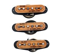 3 Pz/set Single Coil Pickup Chitarra Ponte Pickups Alnico HL148/HL150/HL152 Acero Single Coil Pickup Chitarra Ponte Parti