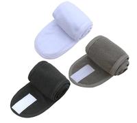 3 pz/set Spa Ampia fascia per capelli regolabile Fascia per capelli Donne Yoga Bagno Doccia Trucco Lavare Viso Cosmetici Fascia per Capelli Accessori (B1)