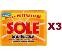 6 PZ LANZA MARSIGLIA SAPONE PER BUCATO A MANO 250gr - 6 SAPONETTE da 250gr