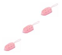 3 Pz Spazzola da bagno in silicone spazzola da doccia in silicone lozione per il corpo scrubber spazzola per il corpo da bagno massaggiatore cutaneo fare un bagno Accessori Bambino