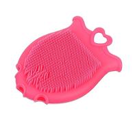 3 Pz Spazzola Per Il Bagnetto Scrubber Da Bagno in Silicone Spazzola Per Cuoio Capelluto Spazzola Massaggiatore Per La Testa Culla Pettine Per Shampoo Gel Di Silice Bambino