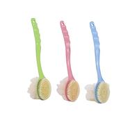 3 Pz Spazzola Per Il Massaggio Del Corpo Maneggiare La Spazzola Da Bagno Esponjas Para El Cuerpo Scrubber Da Bagno Spugna Di Luffa Spazzola a Manico Lungo Doppia Faccia