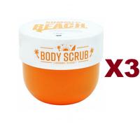 3 PZ SUMMER BEACH BODY SCRUB CARAMEL SUNSET SEA BREEZE 236ML