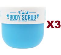 3 PZ SUMMER BEACH BODY SCRUB SEA BREEZE PROFUMO BREZZA MARINA 236ML