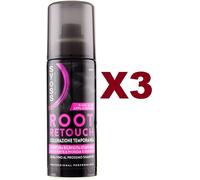 3 PZ SYOSS ROOT RETOUCH NERO COPERTURA RICRESCITA ISTANTANEA 120ML PALETTE