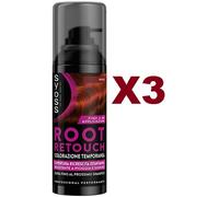 3 PZ SYOSS ROOT RETOUCH ROSSO COPERTURA RICRESCITA ISTANTANEA 120ML PALETTE
