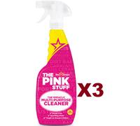 3 PZ THE PINK STUFF SPRAY DETERGENTE MULTIUSO MIRACLE MULTI PURPOSE 750ML