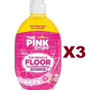 3 PZ THE PINK STUFF SPRAY DETERGENTE PAVIMENTI THE MIRACLE FLOOR SQUIRT 750ML