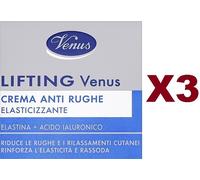 3 PZ VENUS LIFTING VENUS CREMA ANTI RUGHE ELASTICIZZANTE 50ML ACIDO IALURONICO
