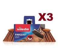 3 PZ VILEDA SCOPA PARQUET 2 IN 1 SUPERFICI DELICATE