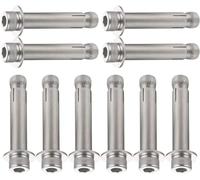 3 PZ, Vite Bullone di Espansione Hardware Fai da Te - Vite di Espansione del Bullone di Estensione in Acciaio Inossidabile 304 for Elementi di Fissaggio for la Costruzione(M10x60)