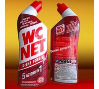 3 pz Wc Net Gel Igiene Totale Disinfettante Igienizza il Water Elimina Calcare