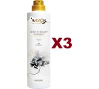 3 PZ WEXOR NERO THERAPY DETERGENTE ENZIMATICO CAPI NERI E SCURI 750ML PROFESSION