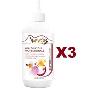 3 PZ WEXOR SMACCHIATORE PROFESSIONALE MACCHIE GRASSE 220ML TRUCCHI ROSSETTO OLIO
