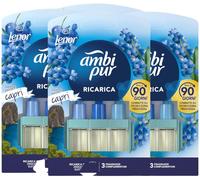 2 PZ x AMBI PUR 3EVOLUTION RICARICA FRESCA BREZZA DI CAPRI PROFUMATORE AMBIENTI